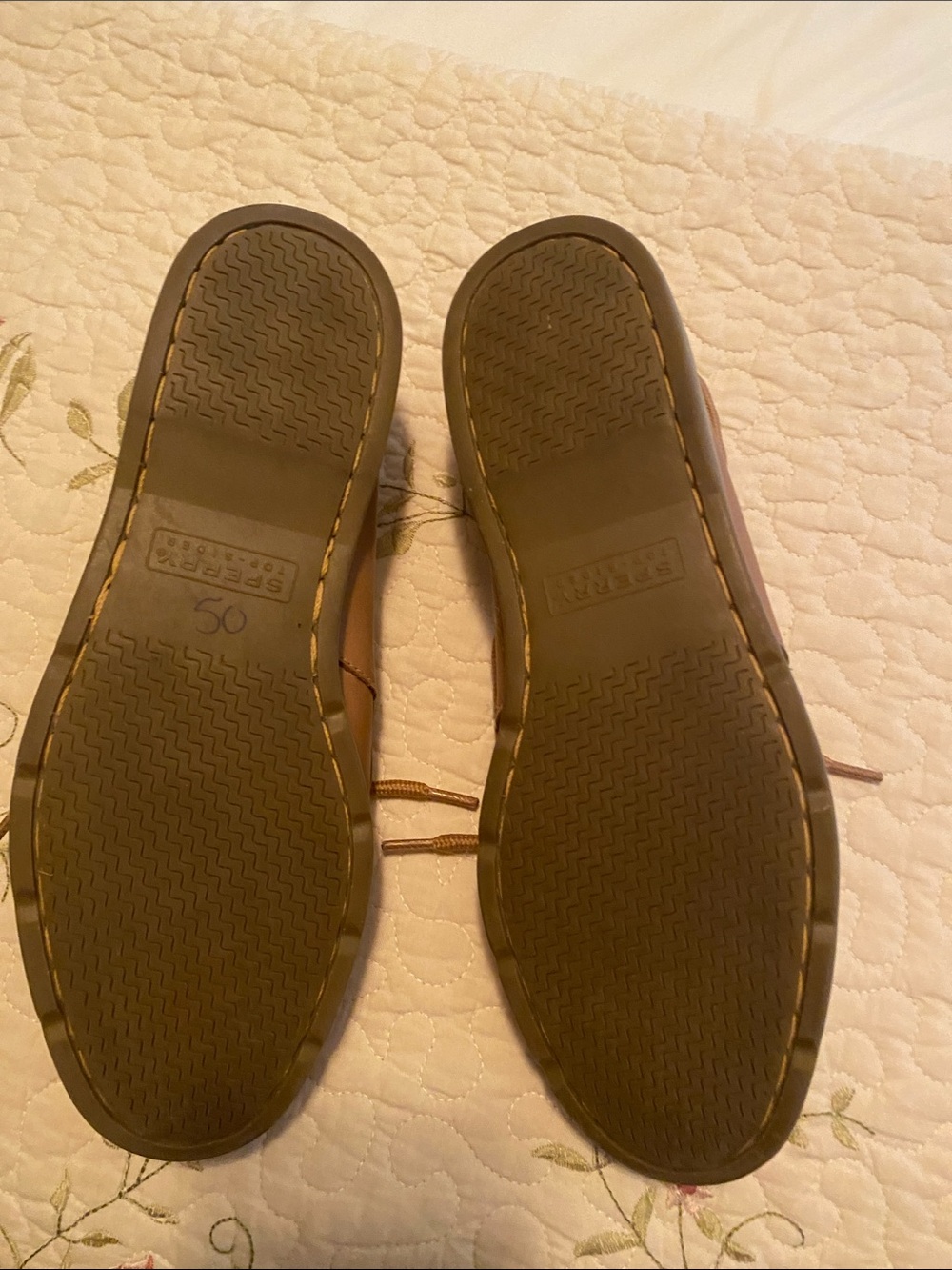 Classic leather Sperry Top Sider shoes - Picture 4 of 7